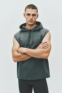 Regular-Fit Sleeveless Sports Hoodie with DryMove™