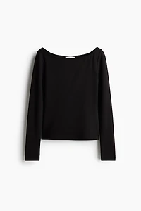 Boat-Neck Top