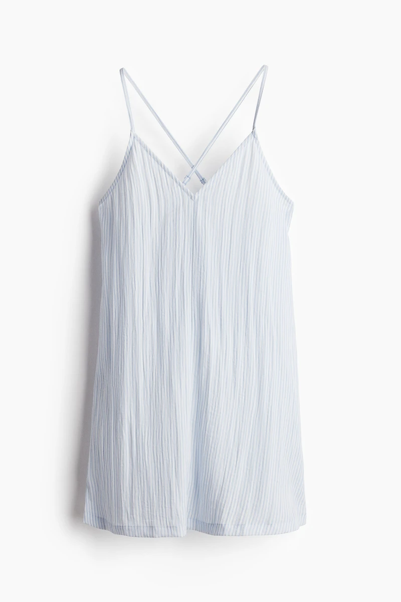 Open-back strappy dress