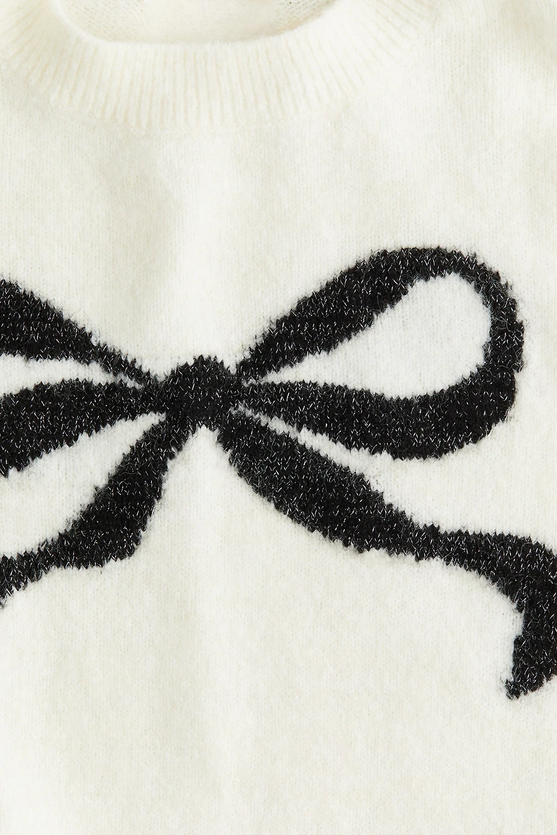 Jacquard-Knit Sweater