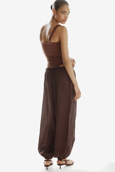 One-Shoulder Thong Bodysuit