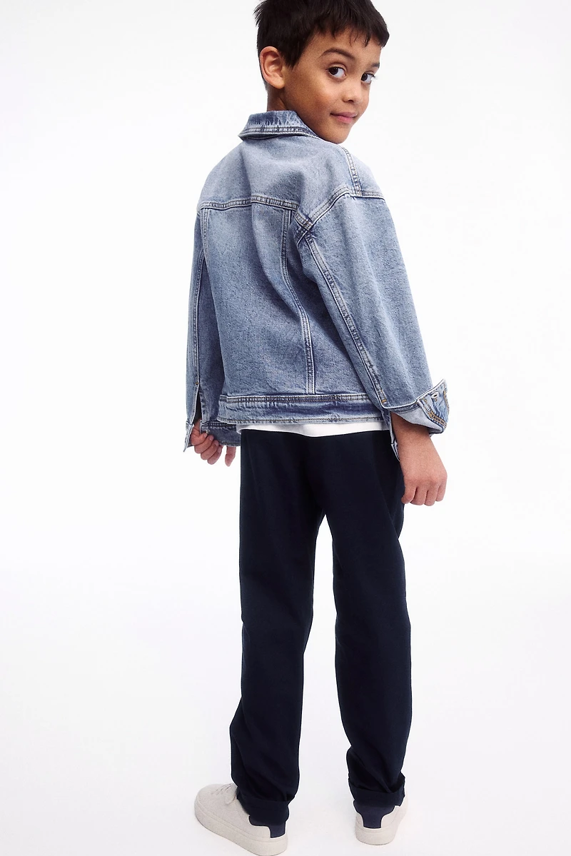 Lot de 3 pantalons coutil en sergé coton