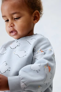2-piece Cotton Sweatshirt Set