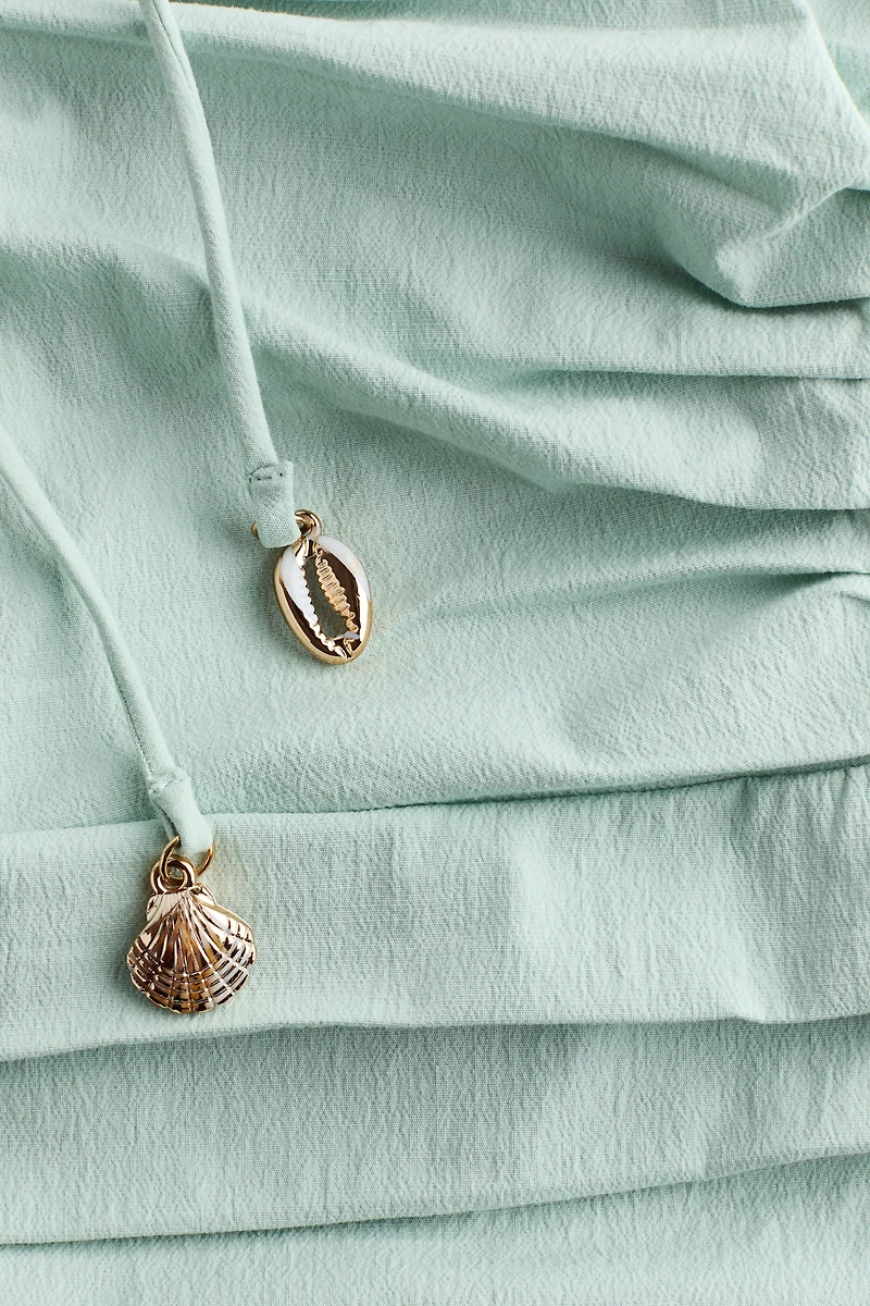 Ruched Bandeau Dress