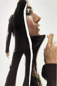 Oversized Half-Zip Sweater