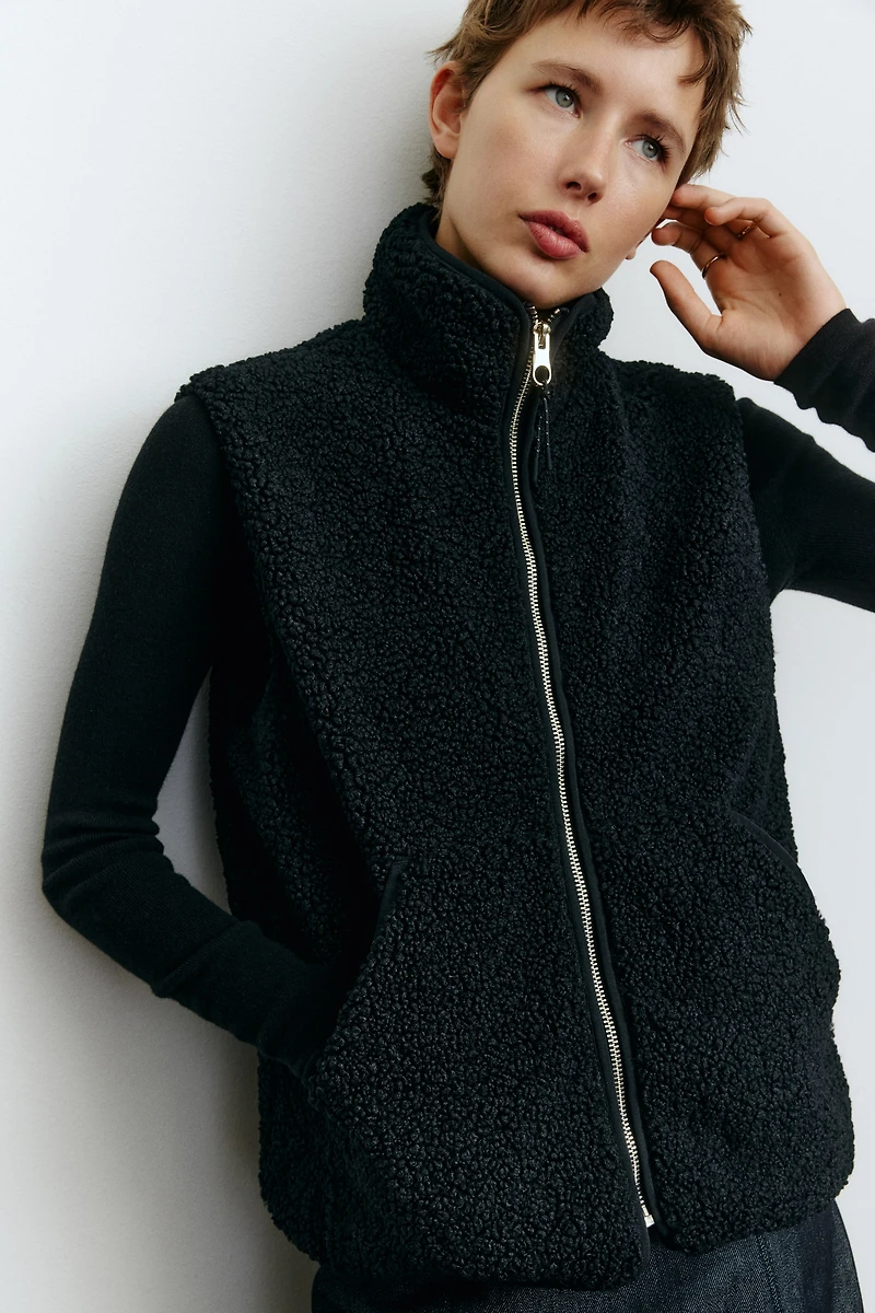 Teddy Fleece Vest