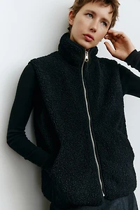 Teddy Fleece Vest