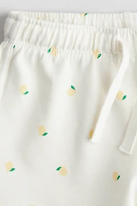 Short en molleton de coton