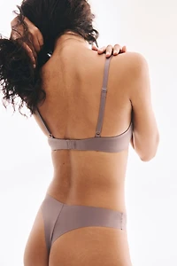 Soft-Cup Microfiber Push-Up Bra