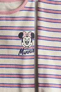 Snug Fit Printed Jersey Pajamas