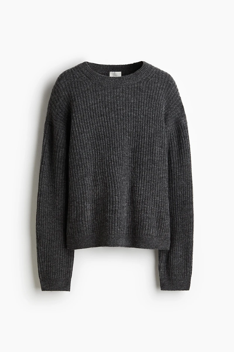 Rib-Knit Sweater