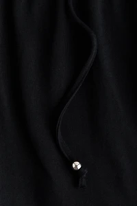 Cotton Drawstring Pants