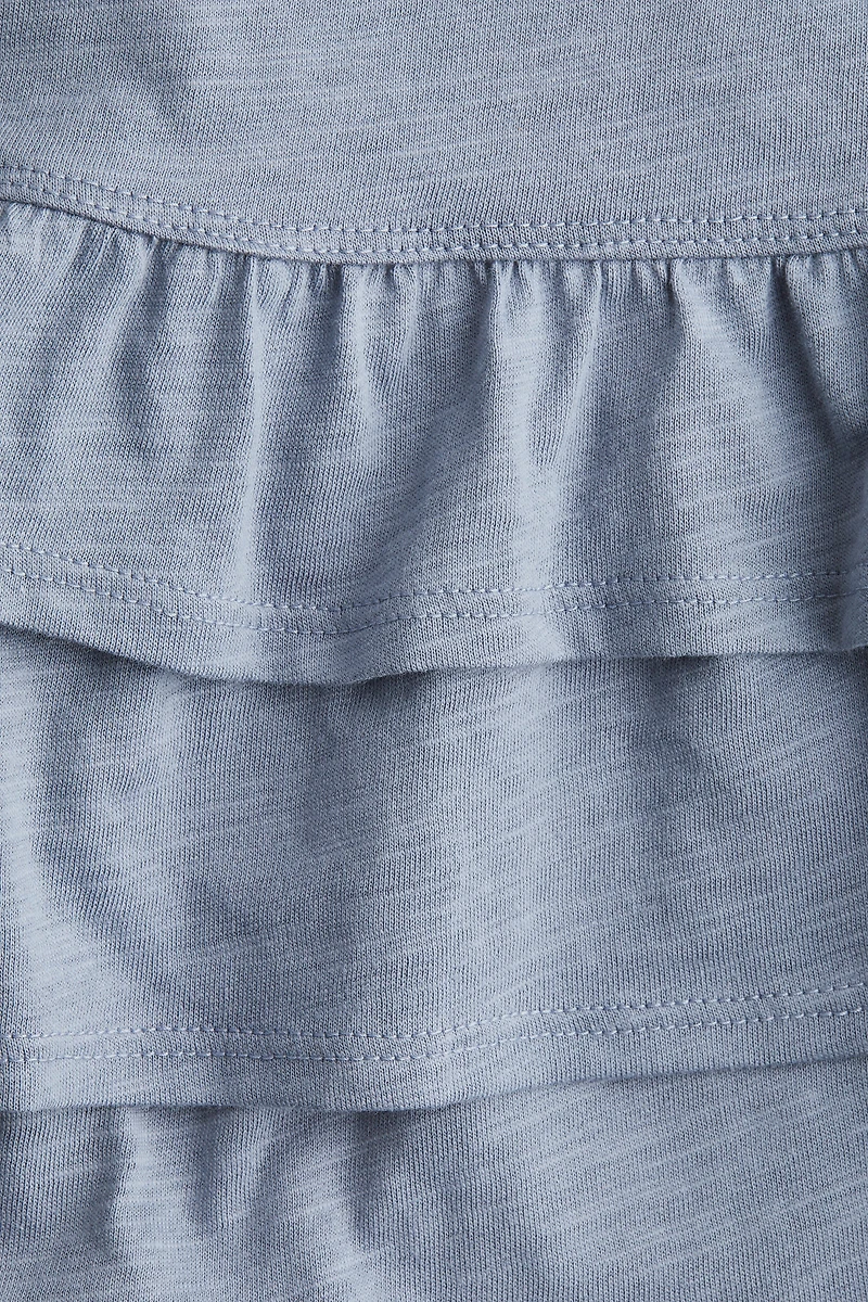 Tiered Jersey Skirt