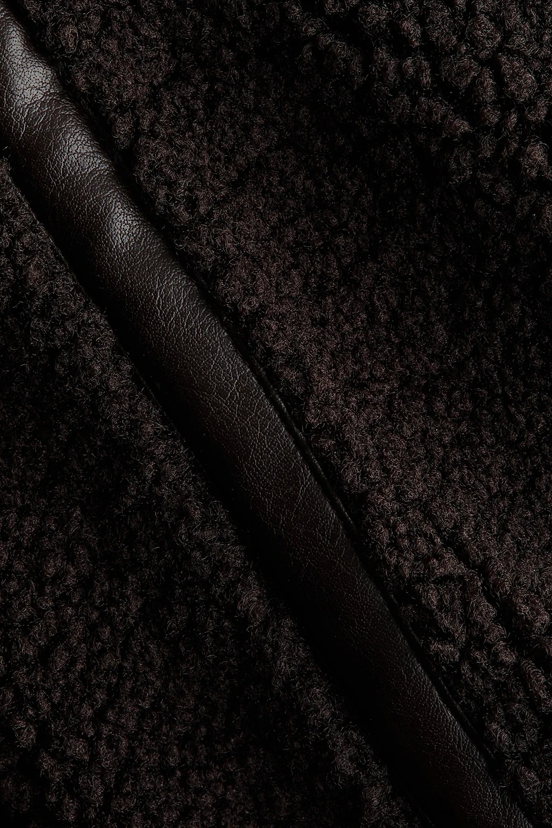 Oversized Teddy Fleece Jacket