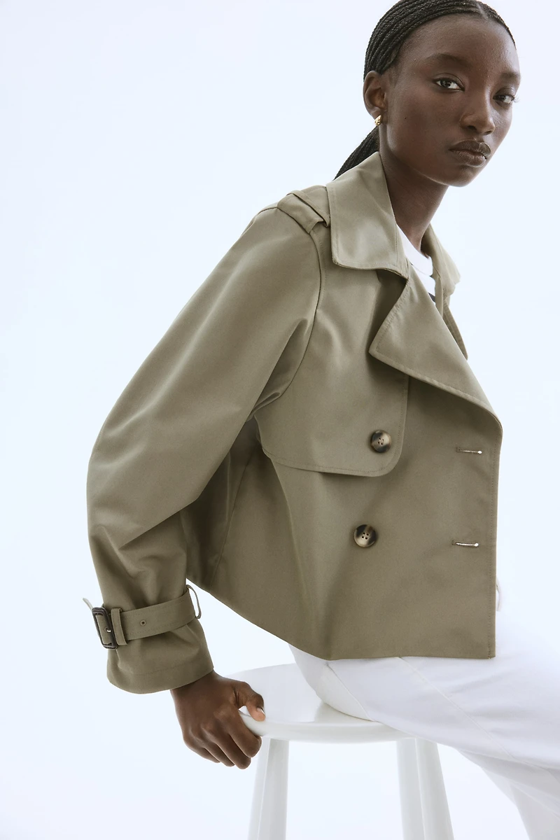 Trench-look Jacket