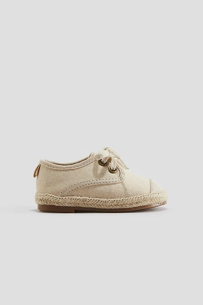 Espadrille Derby Shoes