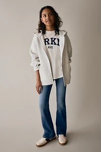 Flared Leg Low Jeans