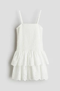 Smocked Strappy Dress