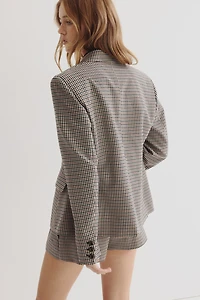 Blazer à fermeture droite