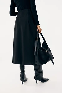 MAMA Satin Slip Skirt