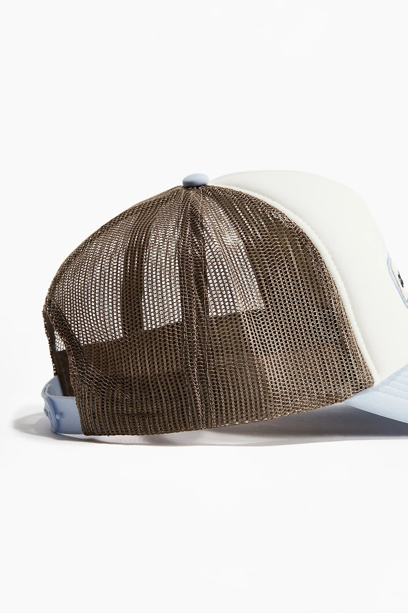 Casquette de camionneur avec motif