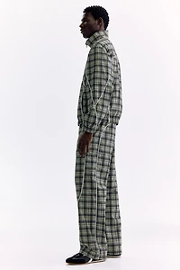 Relaxed-Fit Nylon Track Pants