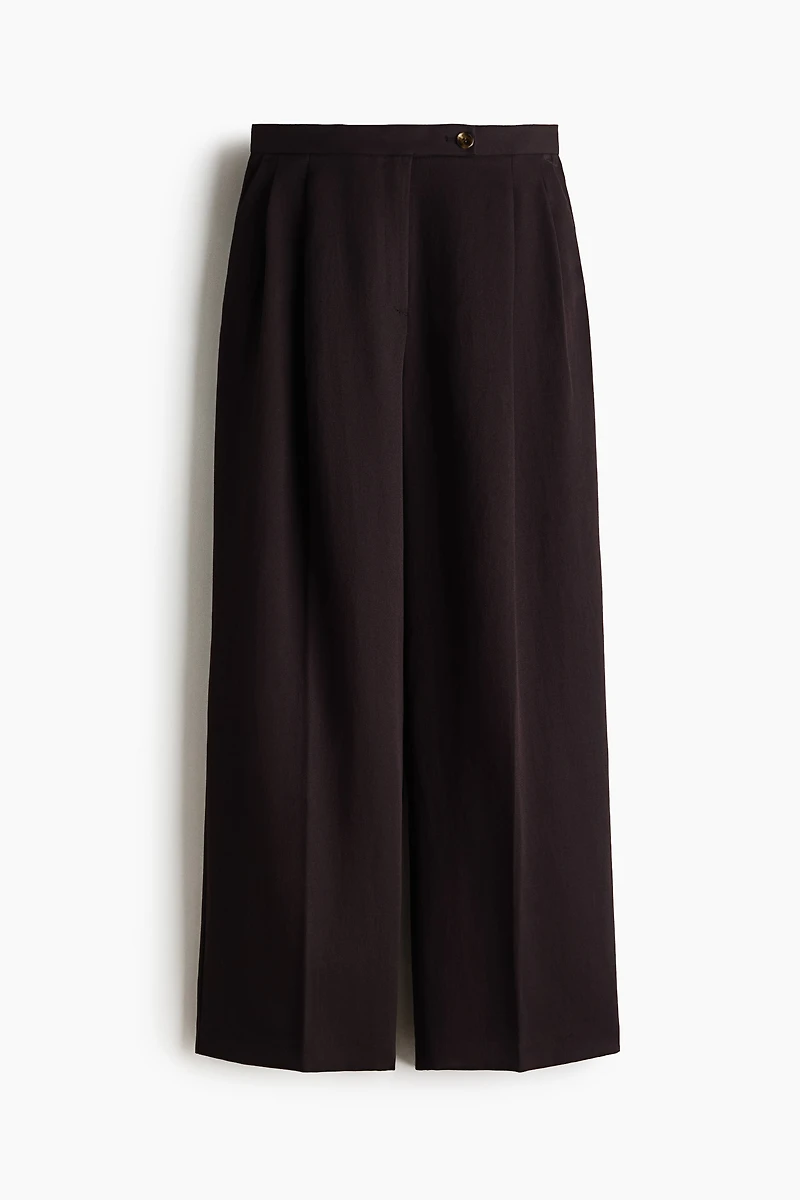 Wide-Leg Dress Pants