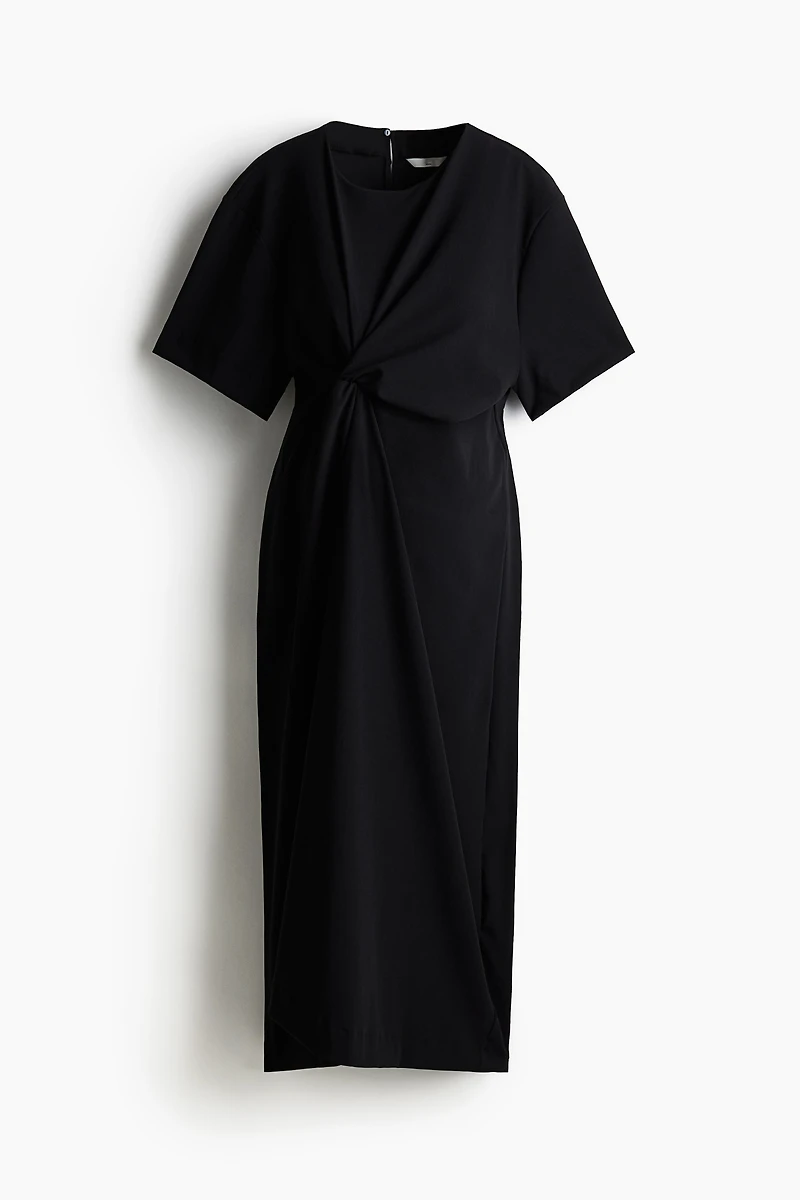 MAMA Knot-Detail Dress