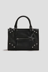 Charm-Detail Handbag