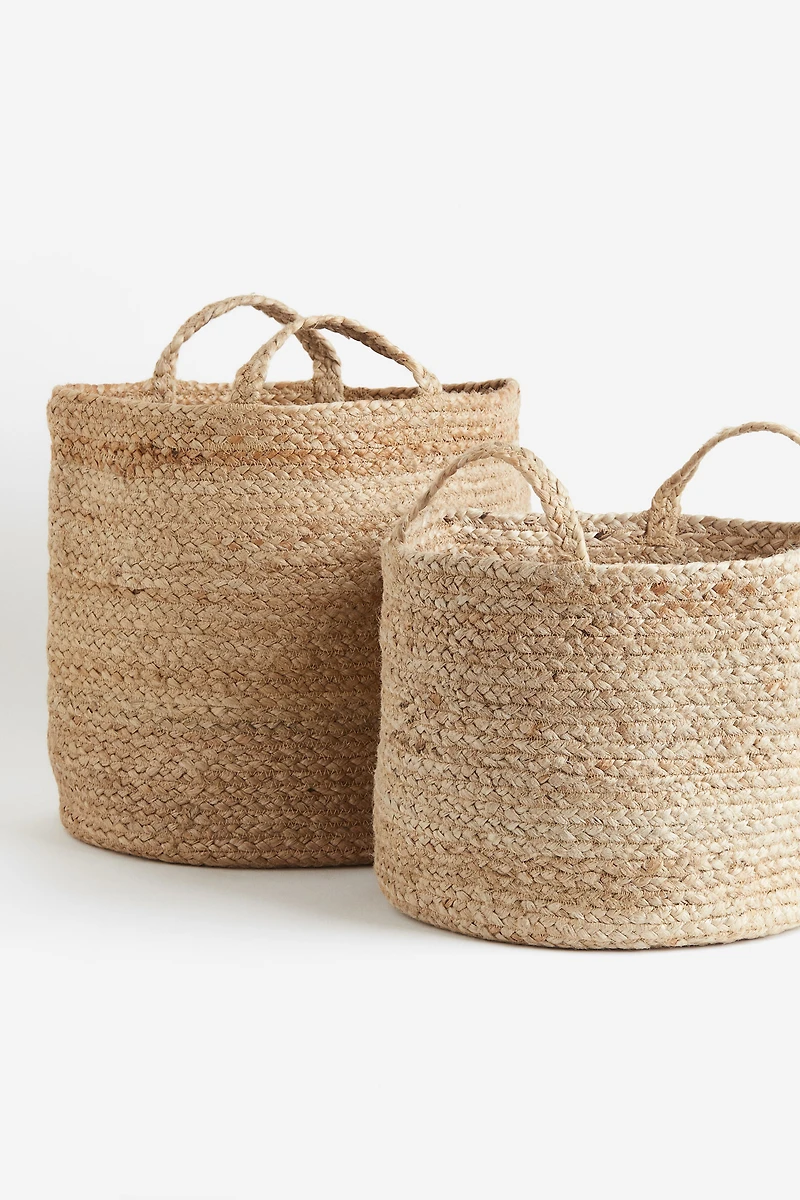 Large Jute Storage Basket