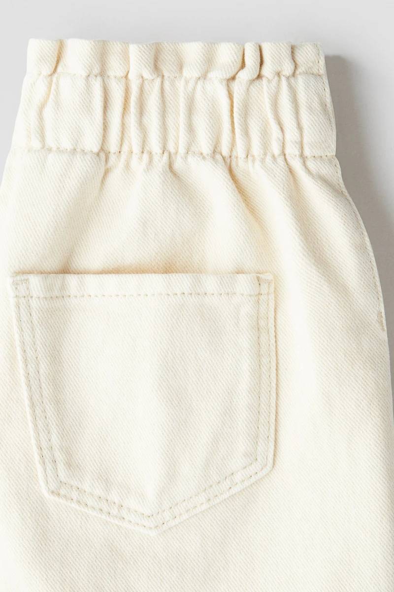 Loose Fit Denim Shorts