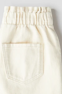 Loose Fit Denim Shorts
