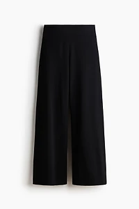 Flared Jersey Pants