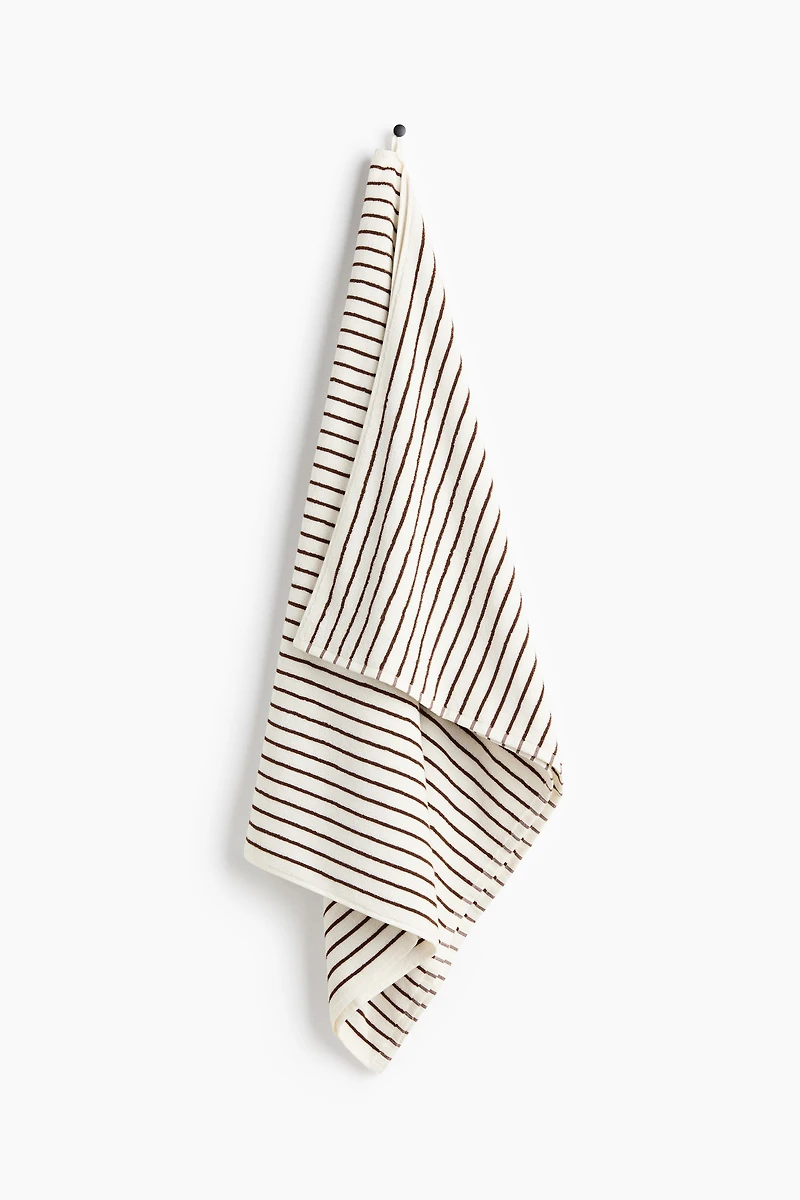 Printed Cotton Terry Bath Sheet