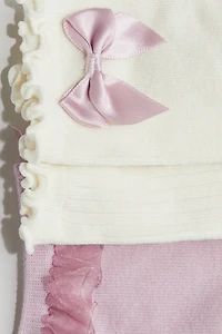 3-pack Socks with Overlocked Trim