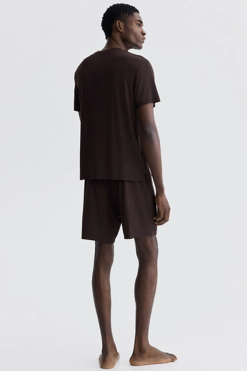Jersey Pajama T-Shirt and Shorts