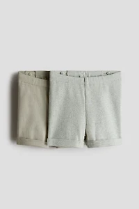 2-pack Cotton Jersey Shorts
