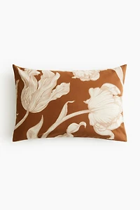 Housse de coussin en toile coton