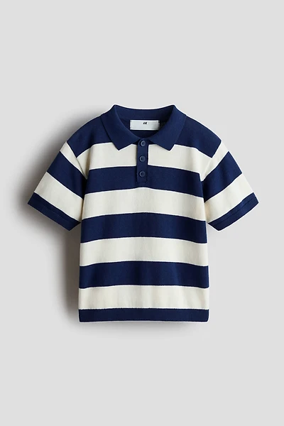 Cotton-Knit Polo Shirt