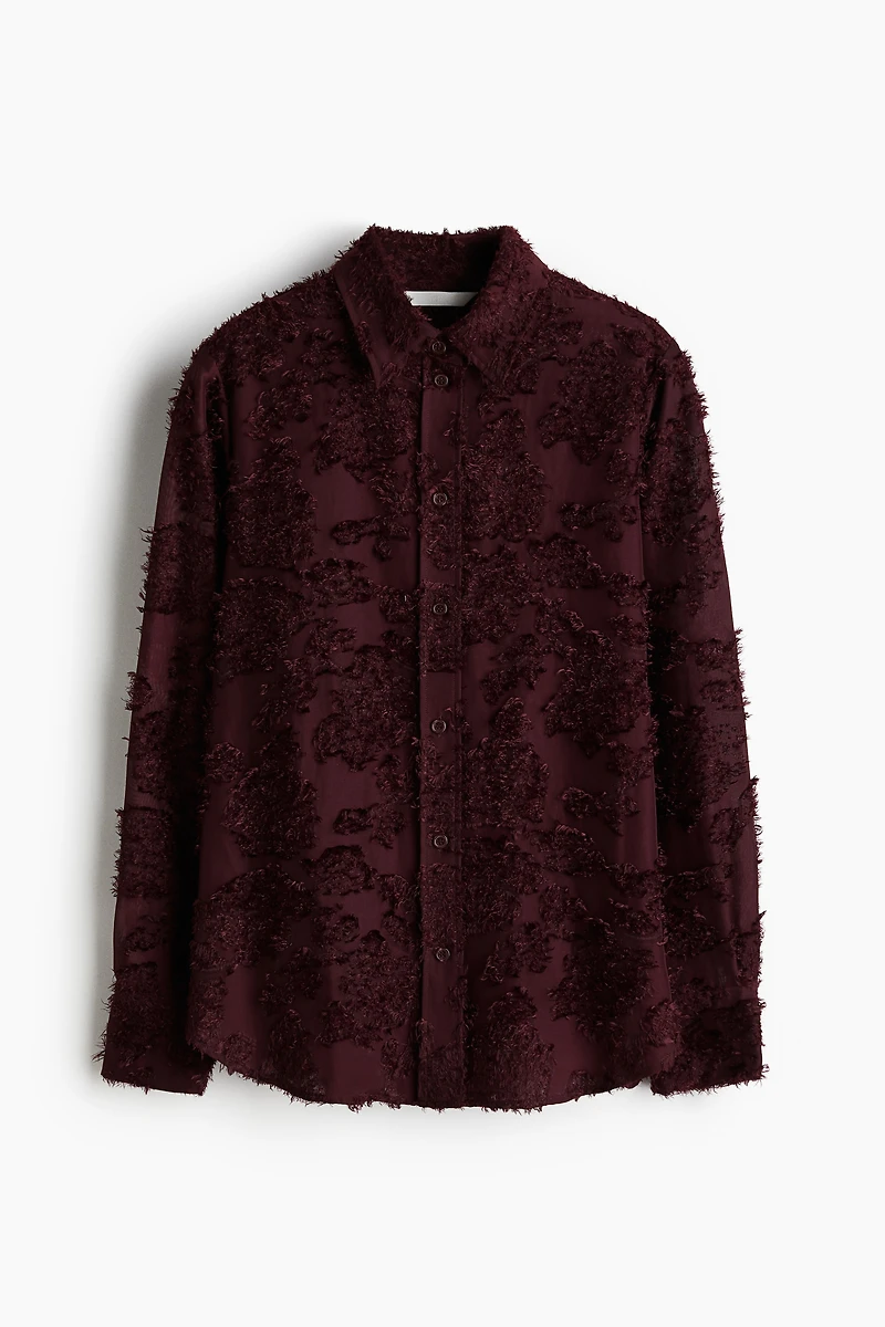 Jacquard-Weave Shirt