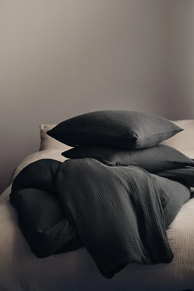 Muslin King/Queen Duvet Cover Set