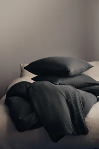 Muslin King/Queen Duvet Cover Set