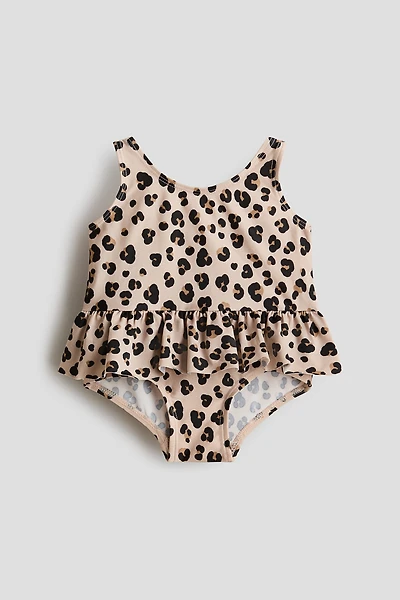 Swimsuit with Flounce