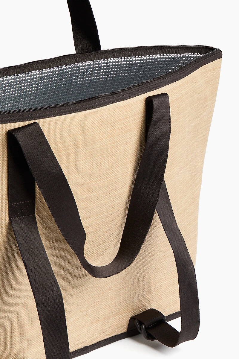 Straw-Look Cooler Bag