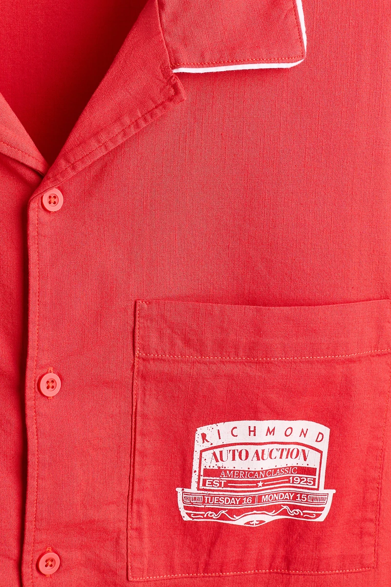 Relaxed-Fit Printed Shirt