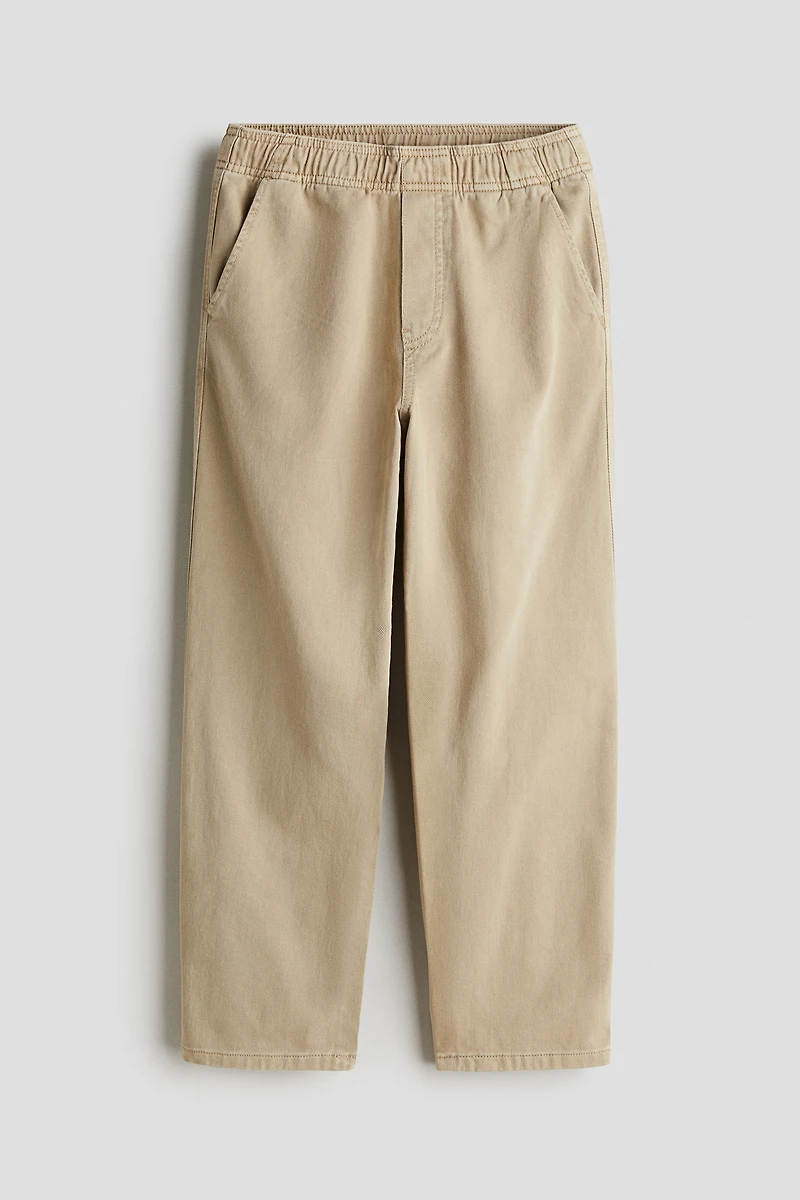 Cotton Twill Joggers