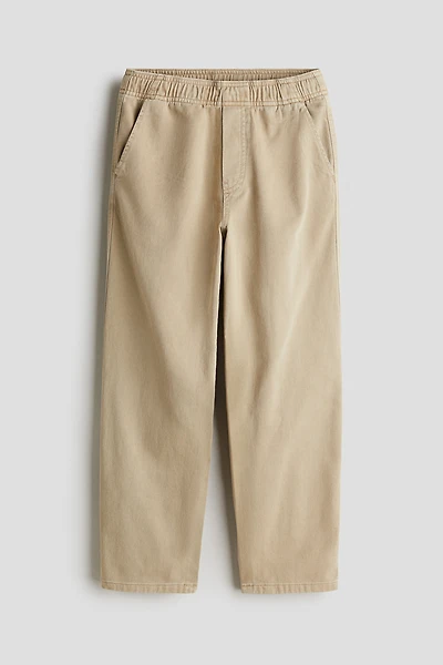 Cotton Twill Joggers
