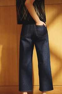 High Rise Wide-cut Jeans