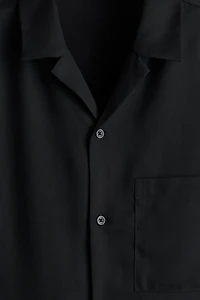 Regular Fit Lyocell Resort Shirt