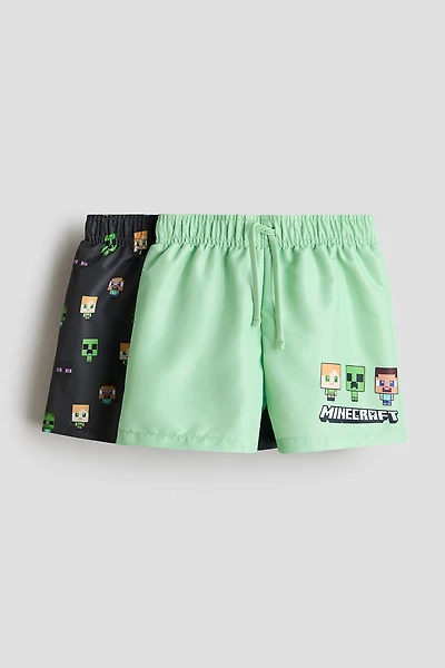 Lot de 2 caleçons bain imprimés